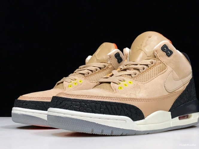 Beige Jordan Bio Air 3 JTH AV6683-200 0714
